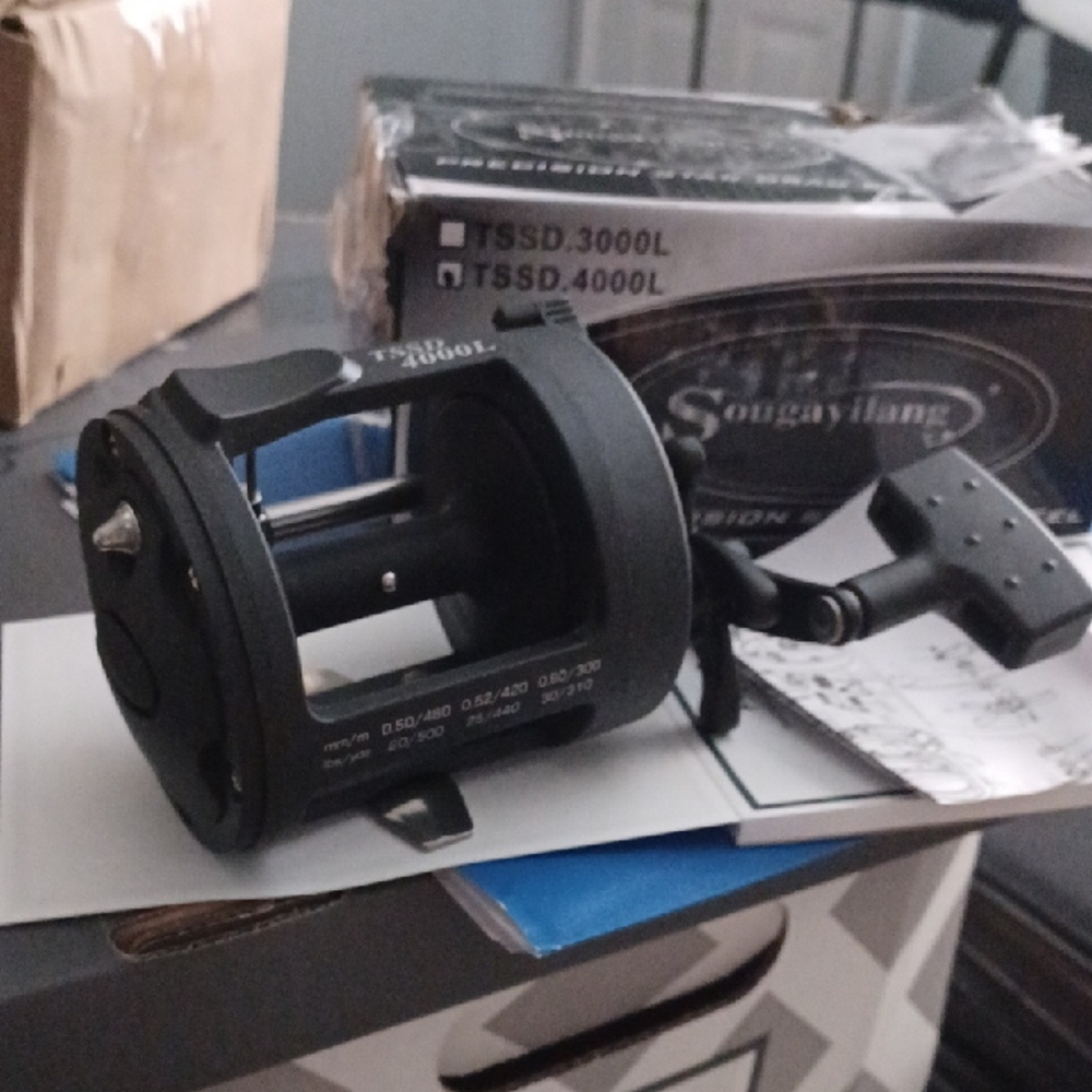 Sougayilang Black Pier/Ocean Fishing Reel 4000L TSSD